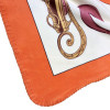 Плед Hermes Horses 150х150 см (8446) плюшевый
