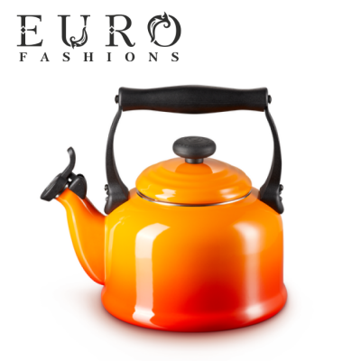 Чайник Le Creuset  со свистком, оранжевый (14549)