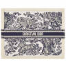 Салфетка сервировочная / плейсмат Christian Dior Toile De Jouy 29*43см (15249) сине-бежевый