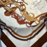 Платок Hermes кашемир+шелк 135*135 см (17549)