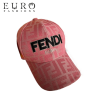 Бейсболка Fendi розовая с лого (14451)