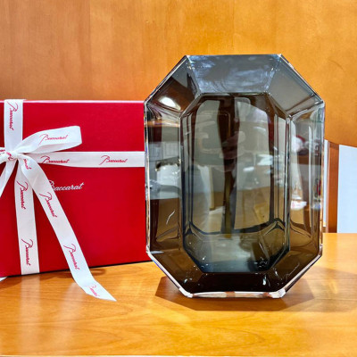 Ваза Baccarat Octogone 25см (13755) чёрная