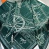 Платок Hermes кашемир+шелк 135*135 см (17557)