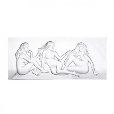 Декоративная панель Lalique Les Causeuses 20х48см (16761)