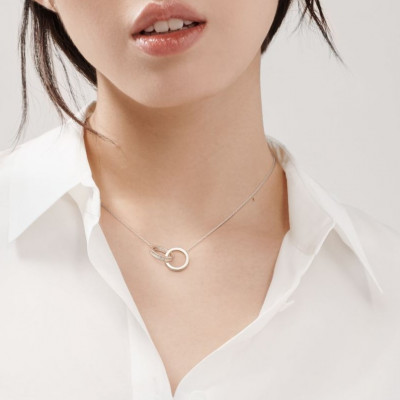 Подвеска Tiffany&Co Interlocking Circles Pendant (15363)