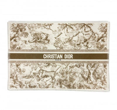 Салфетка сервировочная / плейсмат Christian Dior Toile De Jouy 29*43см (14665) коричневый