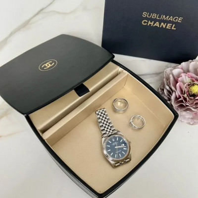 Шкатулка для украшений Chanel 17х17см (16366)