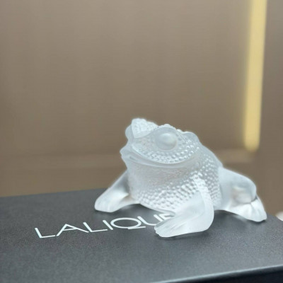 Скульптура Lalique Лягушка 11*6 см (18466)