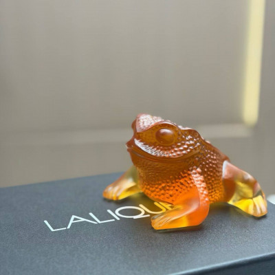 Скульптура Lalique Лягушка 11*6 см (18466)