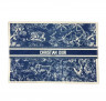 Салфетка сервировочная / плейсмат Christian Dior Toile De Jouy 29*43см (14668) тёмно-синий
