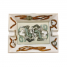 Пепельница Hermes 21х17см (9068)