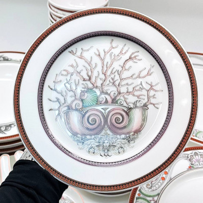 Столовый сервиз Versace Les Etoiles de La Mer на 6 персон (16872) 52 предмета