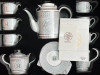 Чайный сервиз Hermes Mosaique platinum на 6 персон (15473)