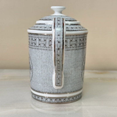 Чайный сервиз Hermes Mosaique platinum на 6 персон (15473)