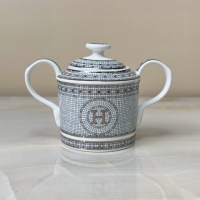 Чайный сервиз Hermes Mosaique platinum на 6 персон (15473)