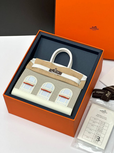 Сумка Hermes Birkin 20 Faubour PHW (15873)
