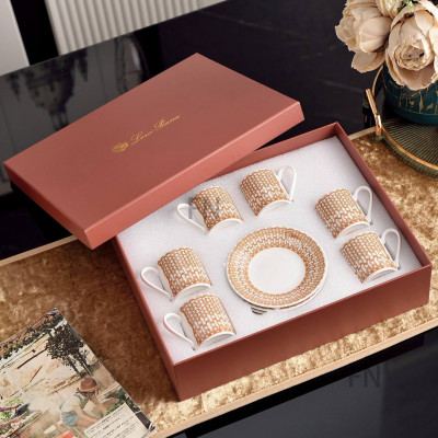 Набор из 6-ти кофейных пар Loro Piana, 90мл (18173)
