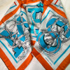 Платок Hermes кашемир+шелк 100х100 см (14876)