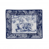 Монетница Dior Toile de Jouy 21х17см (13680) синяя