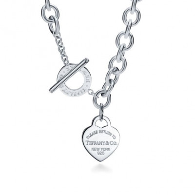 Подвеска Tiffany&Co Return to Tiffany Heart Tag Toggle Necklace (15380)