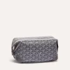 Косметичка Goyard 25*12*24 см серый антрацит (15281)