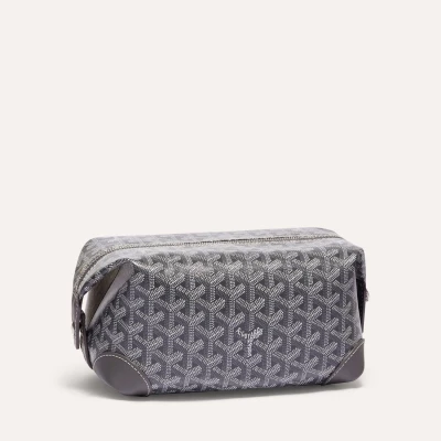 Косметичка Goyard 25*12*24 см серый антрацит (15281)