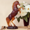 Скульптура Daum Horse янтарная 50 см (15685)
