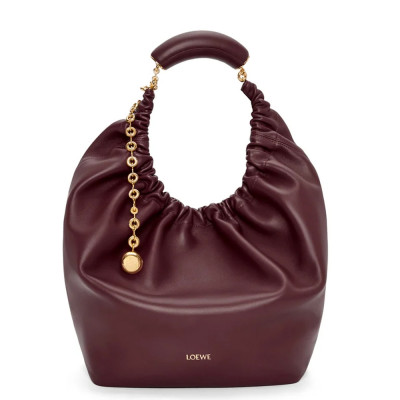 Сумка LOEWE Squeeze Medium красная (15586)