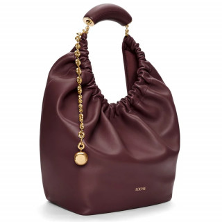 Сумка LOEWE Squeeze Medium красная (15586)