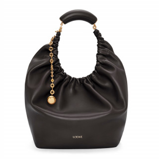 Сумка LOEWE Squeeze Medium черная (15587)