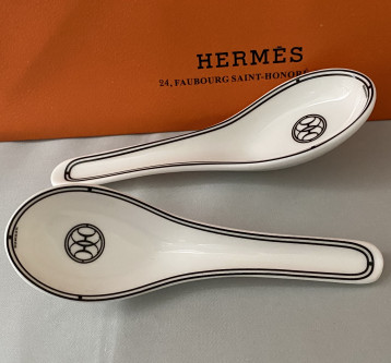 Ложка суповая, фарфоровая Hermes H Deco (10689)