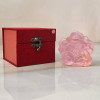Статуэтка Daum Camellia Rose 8см розовая (15090)