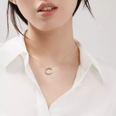 Колье Tiffany&Co Circle (14593)