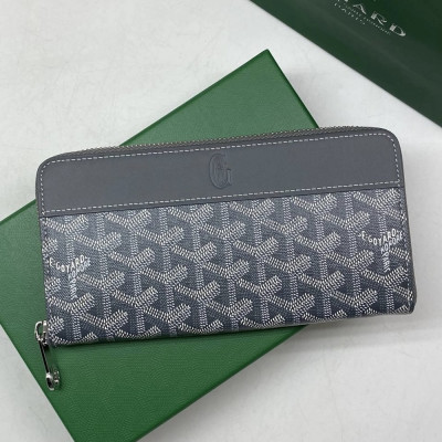 Кошелек Goyard 20*10,5 см темно-серый (17293)