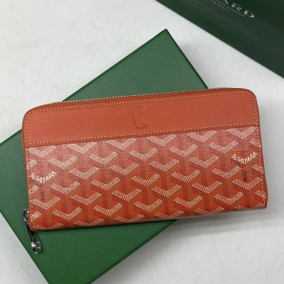 Кошелек Goyard 20*10,5 см оранжевый (17294)