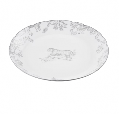 Блюдо глубокое Dior Toile de Jouy 29см (13695) серое