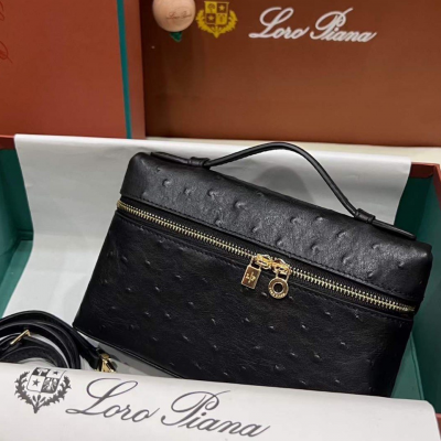 Сумка женская Loro Piana 19см черный (14296)