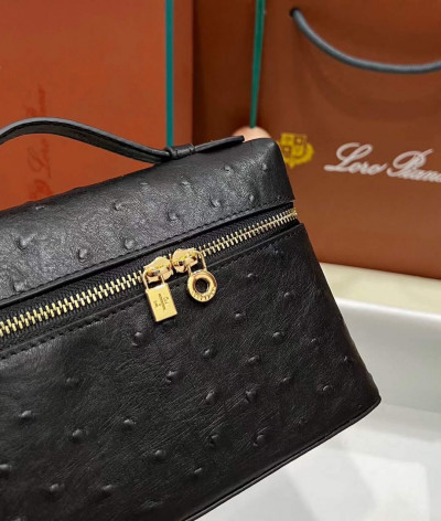 Сумка женская Loro Piana 19см черный (14296)