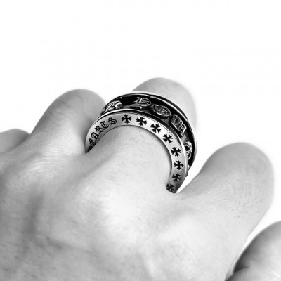 Кольцо Chrome hearts (14398)
