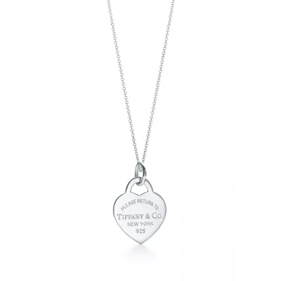 Колье Tiffany&Co Red Small Heart (14598)