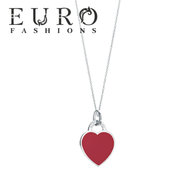 Колье Tiffany&Co Red Small Heart (14598)