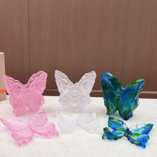 Ваза Daum Papillon бабочка 25 см (18498)
