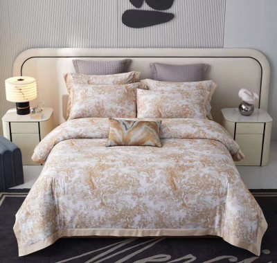 Комплект постельного белья Dior Toile de Jouy queen size (14999)