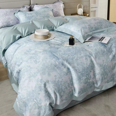 Комплект постельного белья Dior Toile de Jouy queen size (14999)